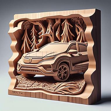 3D model Honda CR V (STL)